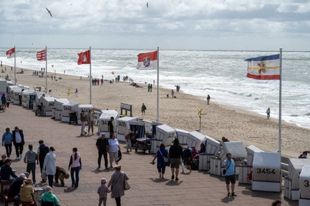 Schleswig-Holstein, Sommer in Westerland auf Sylt