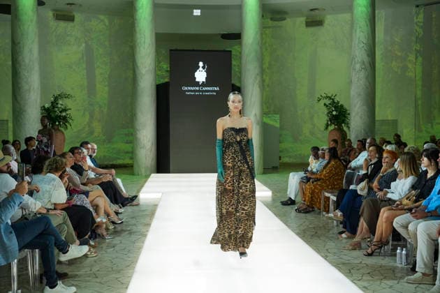 Fashion, Rome Fashion Show Haute Couture, Giovanni Cannistra Modenschau