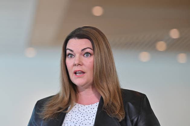 Australien, Sarah Hanson Young Pressekonferenz in Canberra