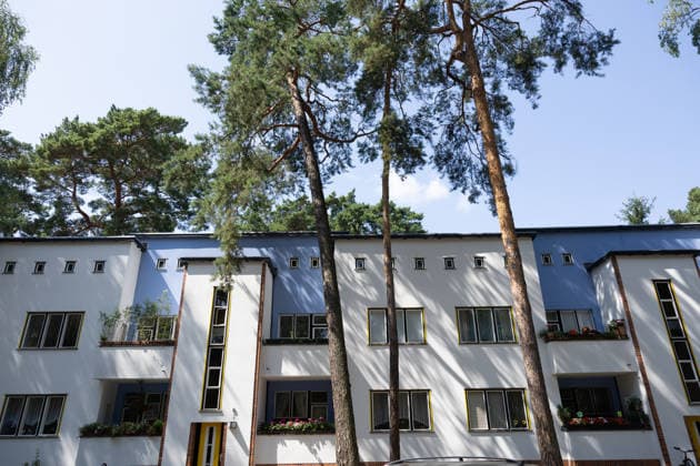 UNESCO berät über Aufnahme von Waldsiedlung Papageiensieldung in Berlin-Zehlendorf in Welterbeliste, Archivbilder