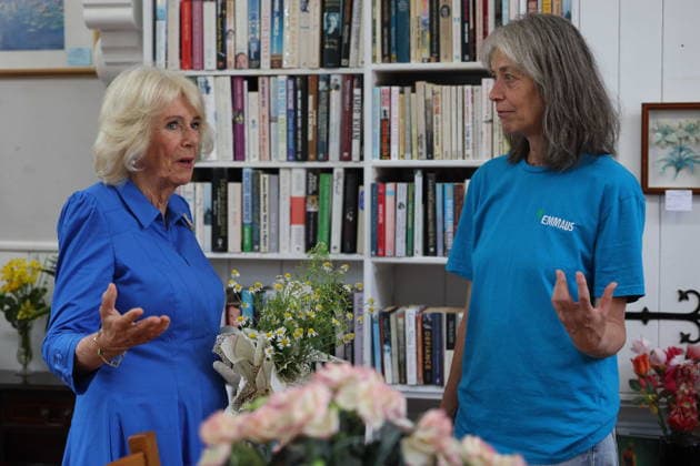 Royals, Großbritannien, Königin Camilla besucht Norfolk