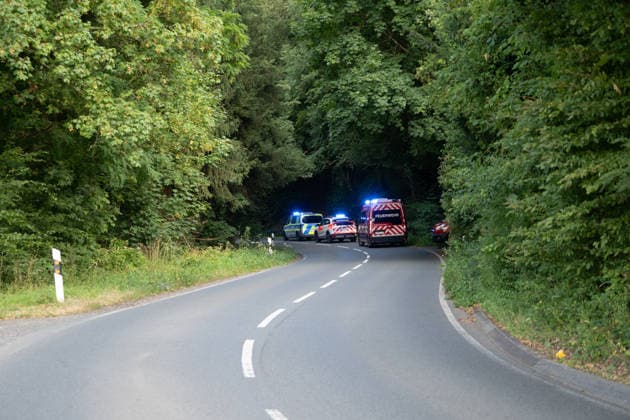 Hessen, PKW-Unfall in Burgsolms