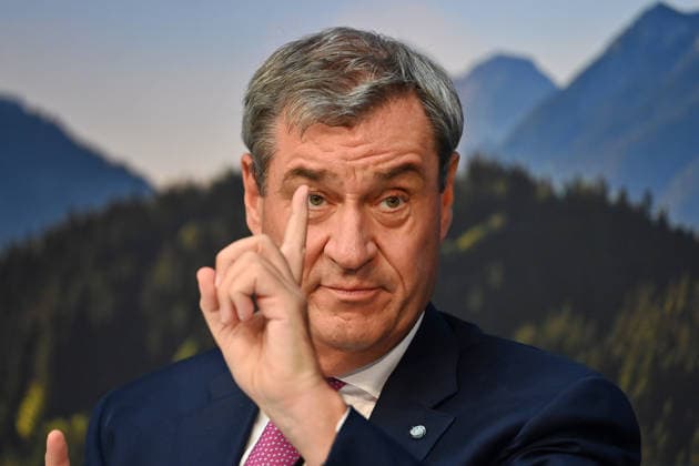 Bayern, Pressekonferenz nach Kabinettssitzung der Staatsregierung in München