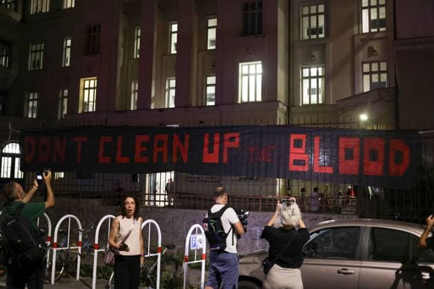Italien, Protest zum 25. Jahrestag des G8-Gipfels in Genua