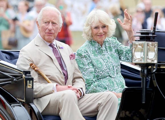Royals, König Charles III. und Queen Camilla bei Flower Show in Sandringham