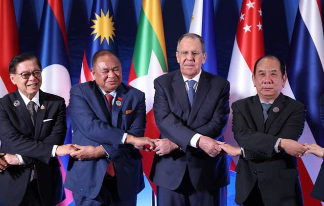 Philippinen, Russland-ASEAN-Außenministertreffen in Manila