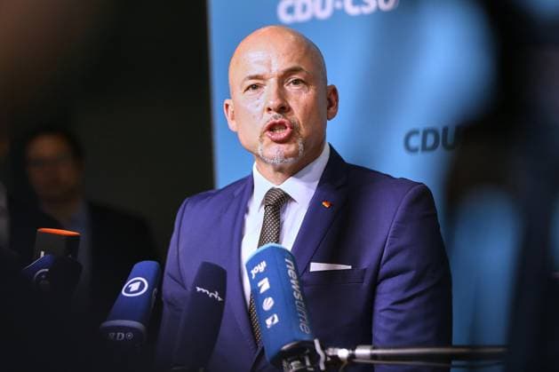 Berlin, Pressestatement nach CDU CSU Fraktionsvorstandssitzung