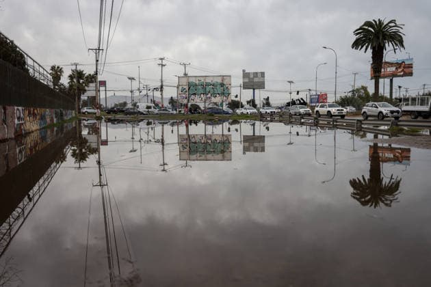 Chile, Überschwemmungen nach Unwettern in La Serena