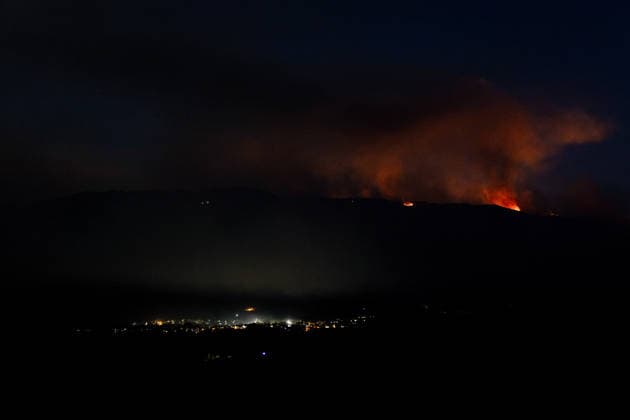 Spanien, Waldbrände bei Cebreros