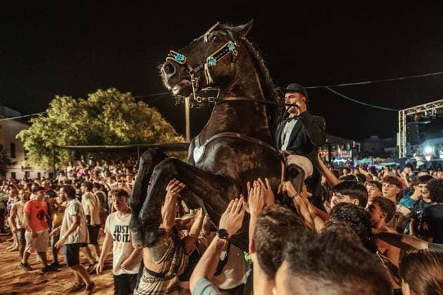 Spanien, Sant Jaume Festival in Es Castell, Menorca