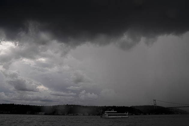 Türkei, Starke Regenfälle in Istanbul