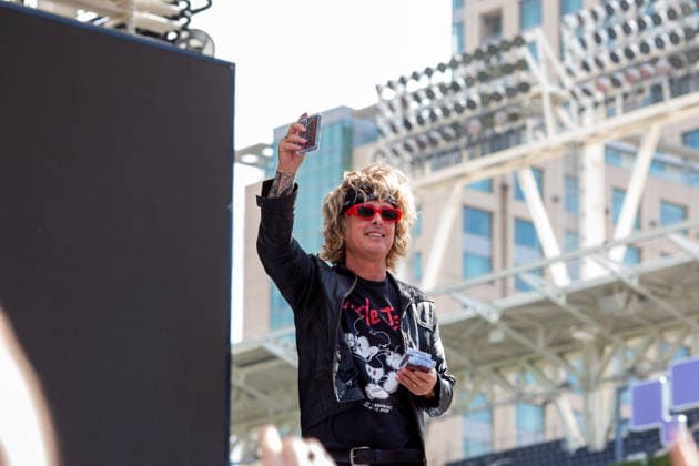 Celebrity, Billie Joel Armstrong zu Besuch auf der Comic Con in San Diego