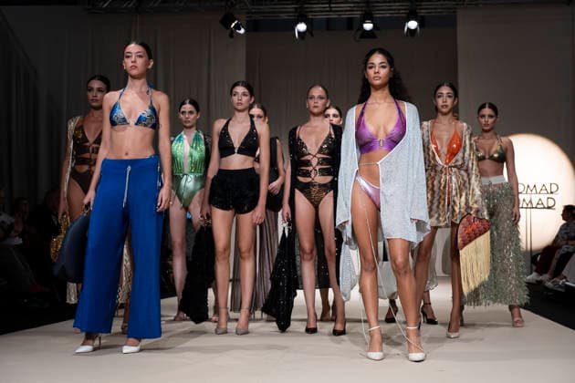 Momad Fashion Week in Madrid, Aquadicocco Modenschau