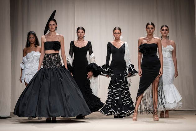 Momad Fashion Week in Madrid, Flamentex Modenschau