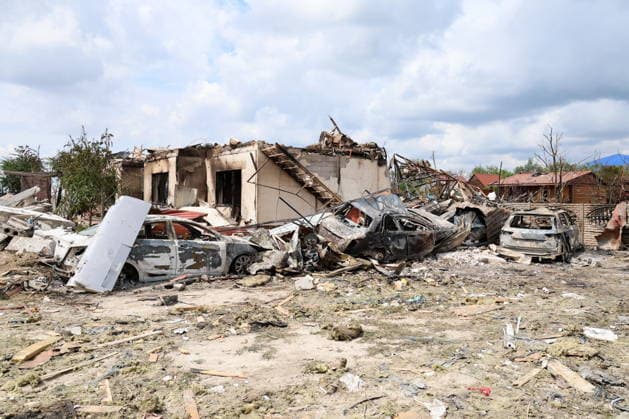 Ukraine-Krieg, Luftangriff auf Kyryliwka bei Saporischschja