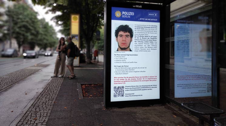 Berlin, Anschlag auf den Christopher Street Day, Fahndung nach mutmaßlichem Täter