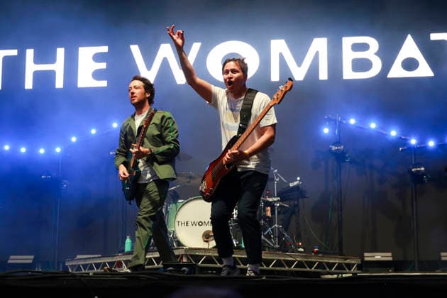 Musik, The Wombats Konzert in Oxfordshire