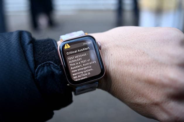 Australien, Landesweiter Test des Notfallwarnsystems AusAlert