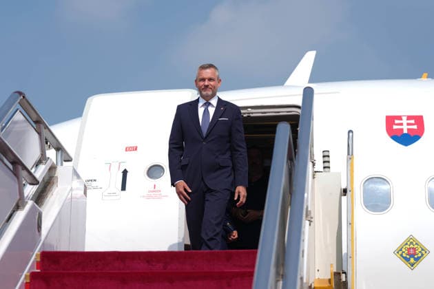 China, Besuch von Peter Pellegrini