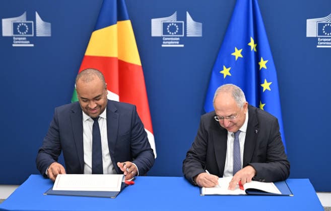 Brüssel, EU und Seychellen unterzeichnen Protokoll zur Erneuerung ihres Nachhaltigen Fischereiabkommens