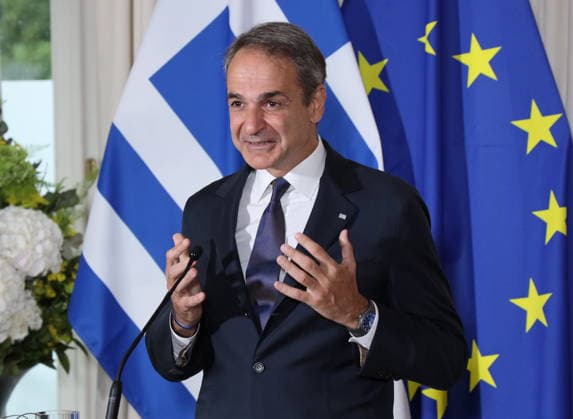 Österreich, Christian Stocker empfängt Kyriakos Mitsotakis in Salzburg