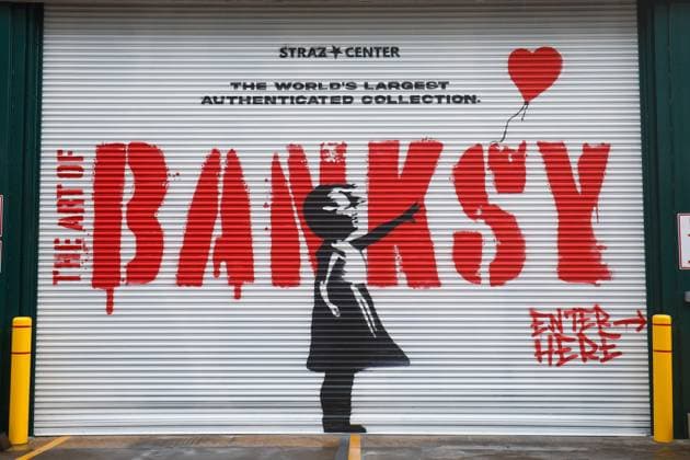 Arts, Banksy Ausstellung in Tampa, Florida