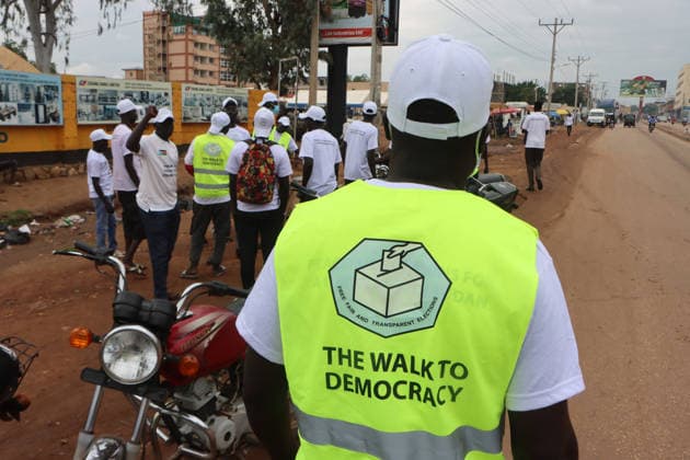 Südsudan, Wahlaufklärung in Juba