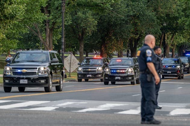 USA, Ankunft von Benjamin Netanjahu in Washington