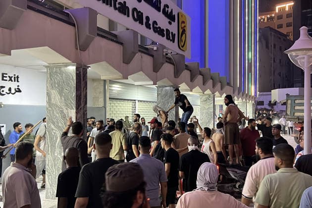 Libyen, Proteste gegen Stromausfälle in Tripolis