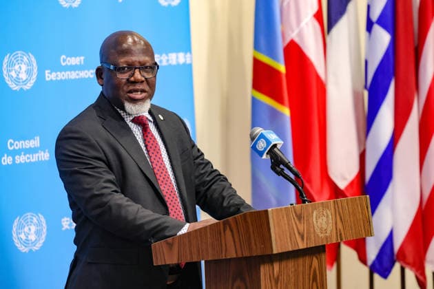 Vereinte Nationen in New York, Mukongo Ngay Pressekonferenz