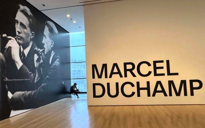 Arts, Marcel Duchamp Ausstellung in New York