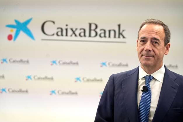 Spanien, CaixaBank Pressetermin in Valencia