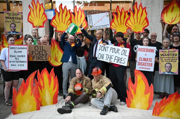 London, Demo für ein Fossilfreies London
