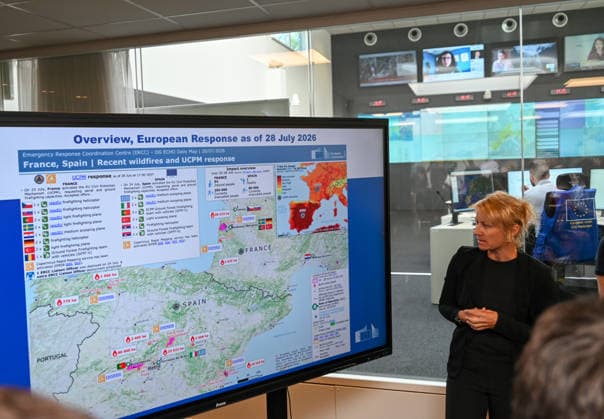 Belgien, Katastrophenschutzzentrum in Brüssel