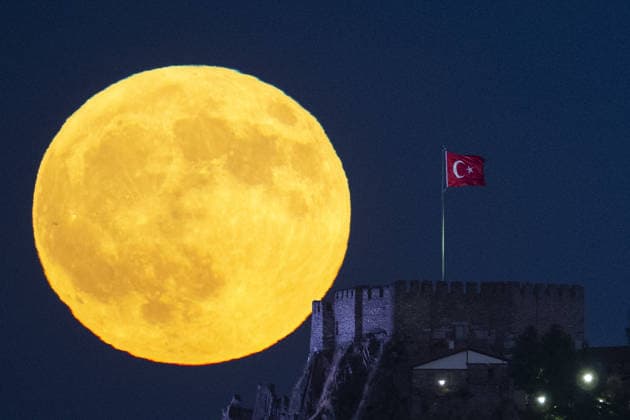 Vollmond, Weltweite Eindrücke