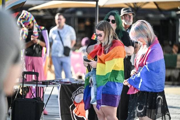 Berlin, Anschlag auf den Christopher Street Day, Mahnwache in Herne