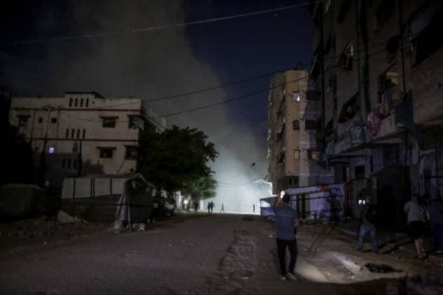 Nahostkonflikt, Gaza, Eindrücke und Schäden nach israelischen Angriffen