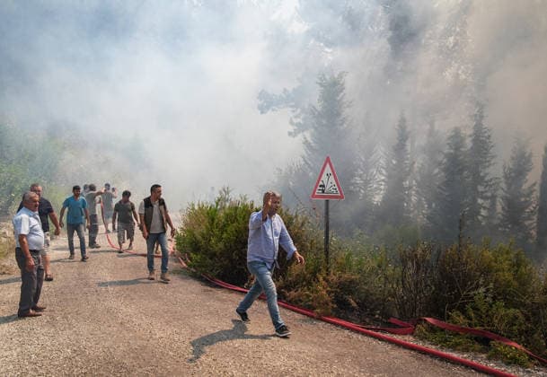 Türkei, Waldbrände in verschiedenen Regionen
