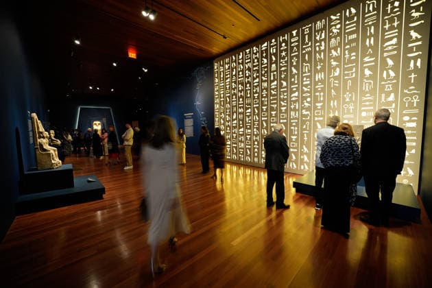 Arts, USA, Eröffnung der Ausstellung Treasures of the Pharaohs in San Francisco