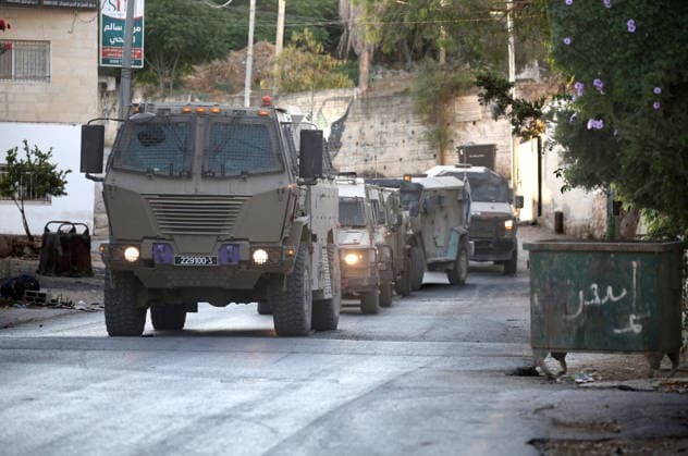 Nahostkonflikt, Westjordanland, Einsatz der israelischen Armee in Nablus