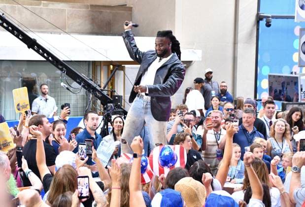NBC s Today Citi Concert Series in New York, Shaboozey