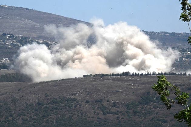 Krieg in Nahost, Libanon, Israelische Angriffe im Süden des Landes