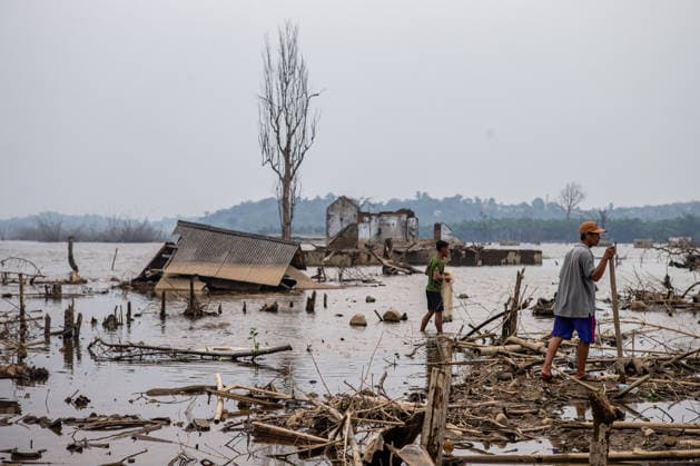 Indonesien, Überschwemmung in Banten