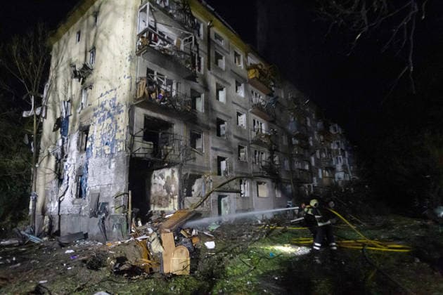Ukraine-Krieg, Russischer Raketenangriff auf Kyjiw