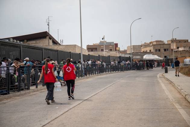 Spanien, Migranten in Melilla