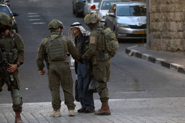 Nahostkonflikt, Westjordanland, Israelische Streitkräfte in Hebron