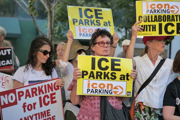 USA, Protest gegen ICE in New York