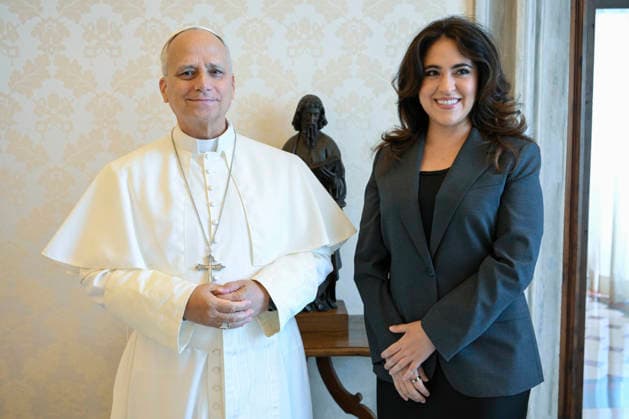 Vatikan, Papst Leo XIV. empfängt Dr. Maria Montserrat Alvarado