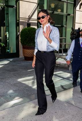 Celebrity, Monica Barbaro unterwegs in New York