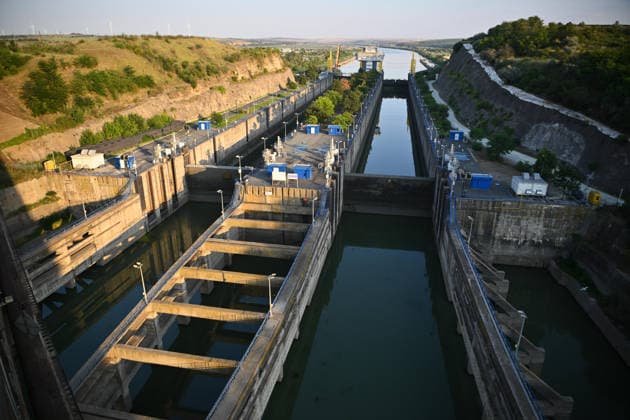 Rumänien, Eindrücke vom Kernkraftwerk Cernavoda